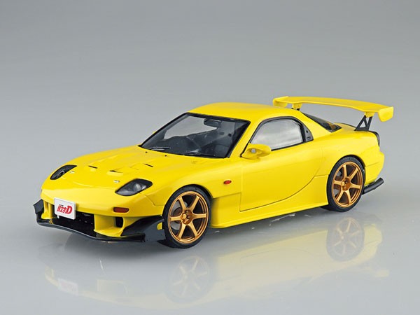05622 Mazda RX-7 Initial D Takahashi Keisuke Project D Vol.28 Ver. Aoshima