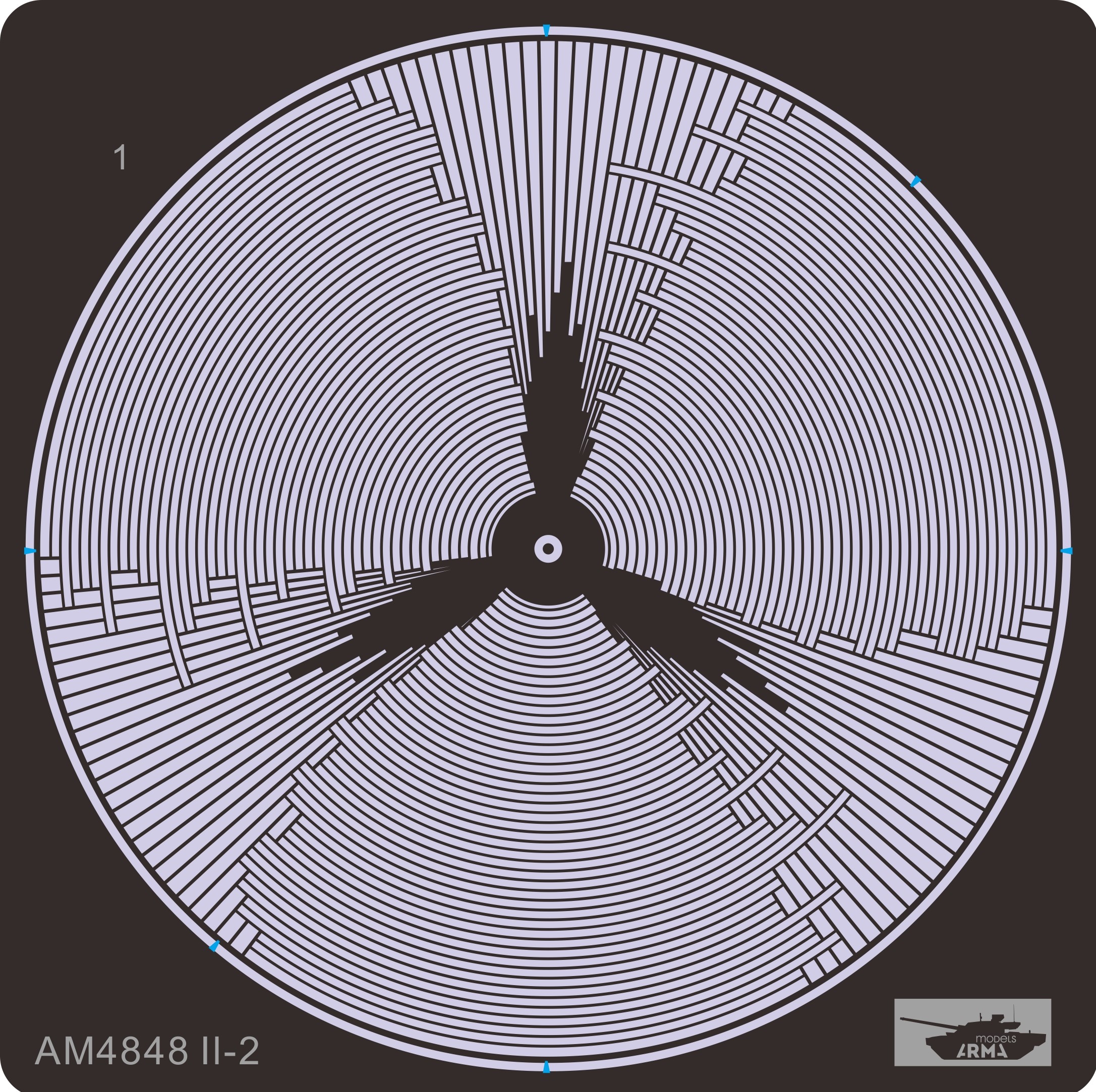 AM4848 Имитация вращающегося винта для Ил-2