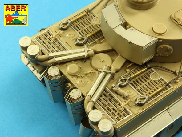 ABR-35-K26  Дополнения для  Pz.Kpfw. VI Ausf.E (i.Kfz.181) Tiger I –  s.PzAbt. 501 in Tunisia для Tamiya 1/35