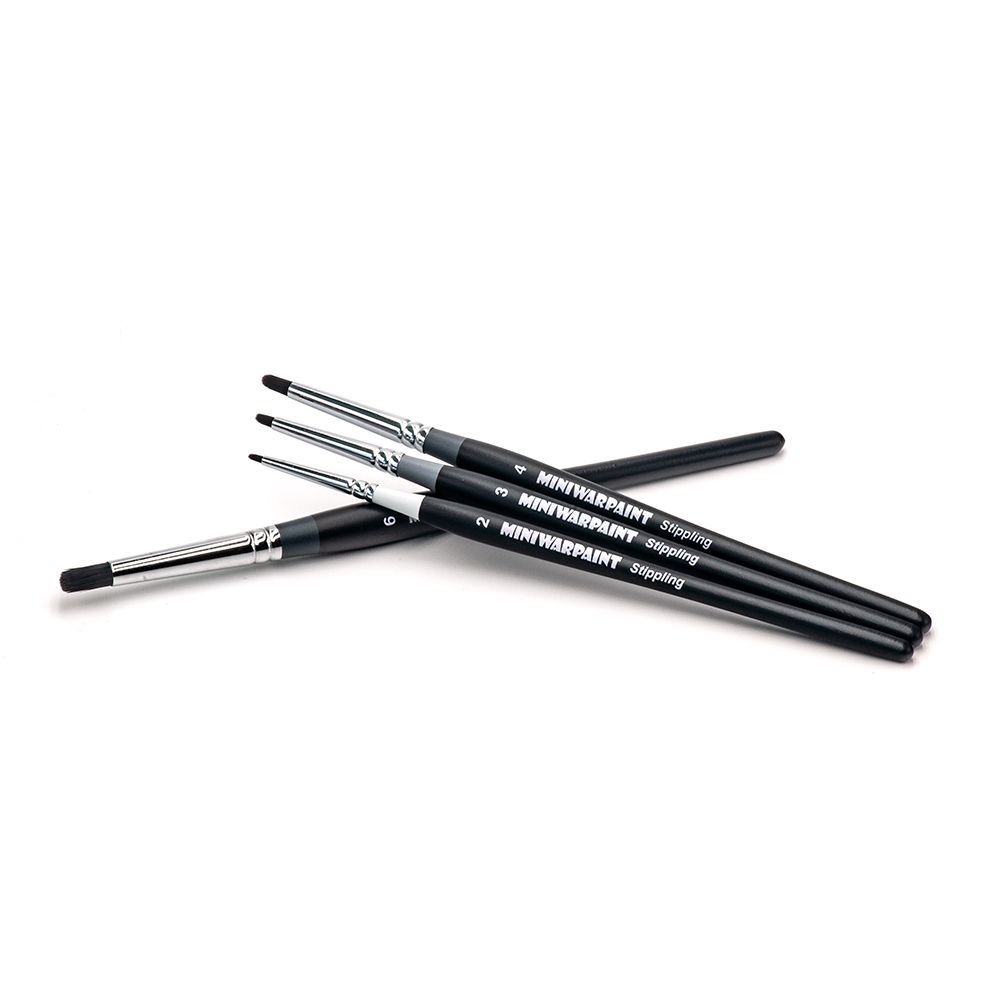 T-126 Кисть MiniWarPaint серии Stippling №6