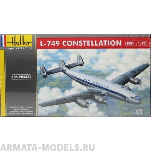 80310 Самолёт  L-749 Constellation  (1:72) Heller