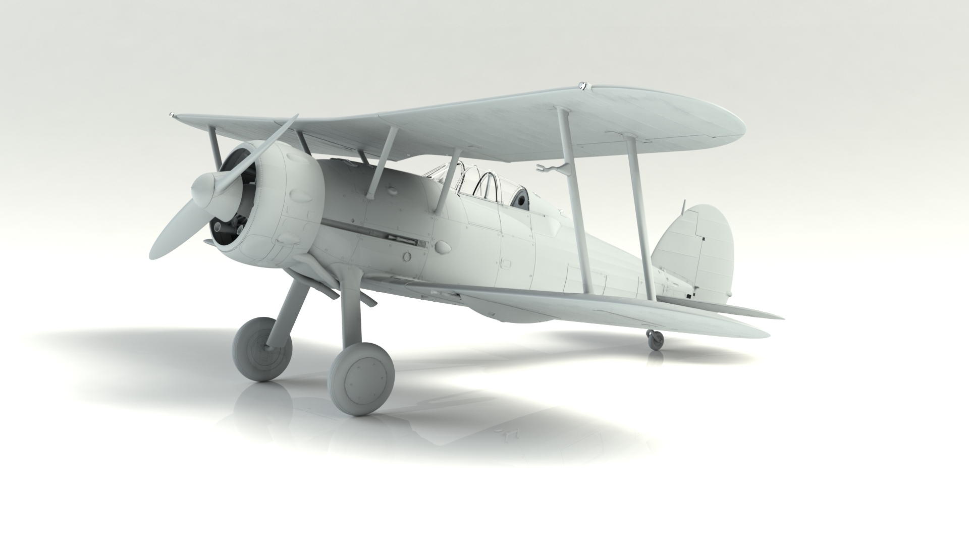 32040 Gloster Gladiator Mk.I, Британский истребитель IIМВ ICM