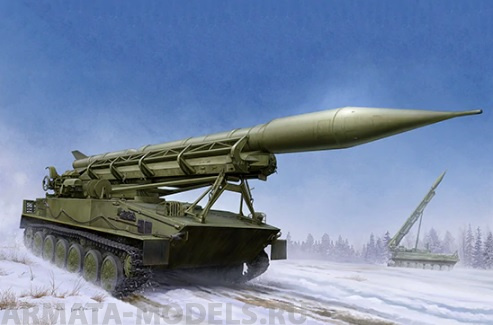 09545P 2P16 Launcher with Missile of 2k6 Luna (FROG-5) Trumpeter
