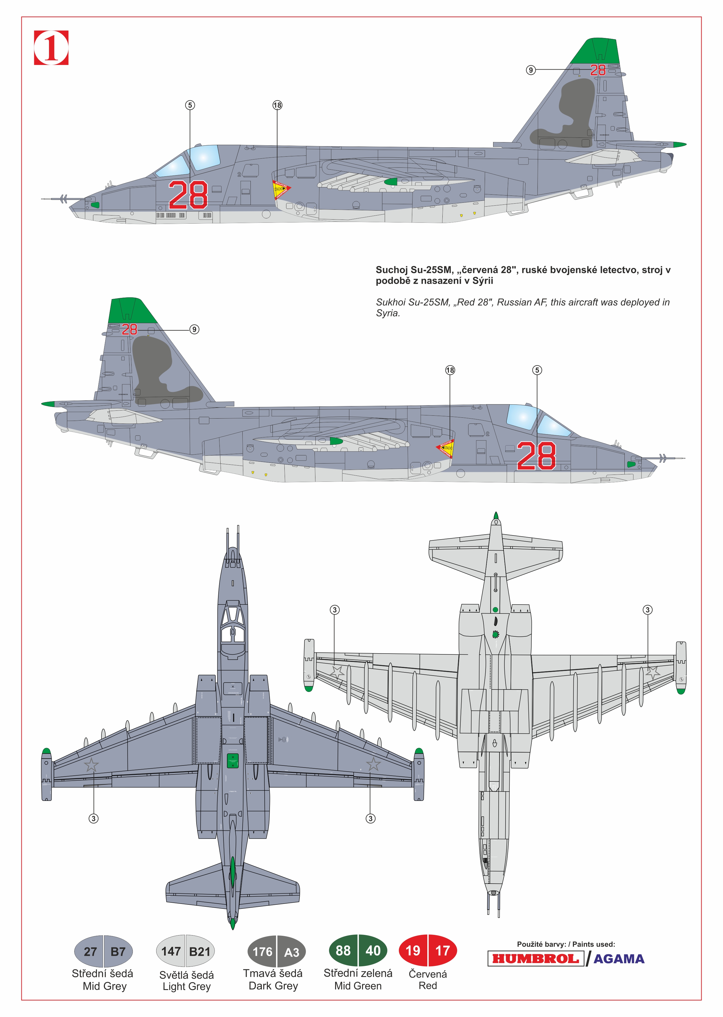 KPM4806 Suchoj Su-25SM KP Models