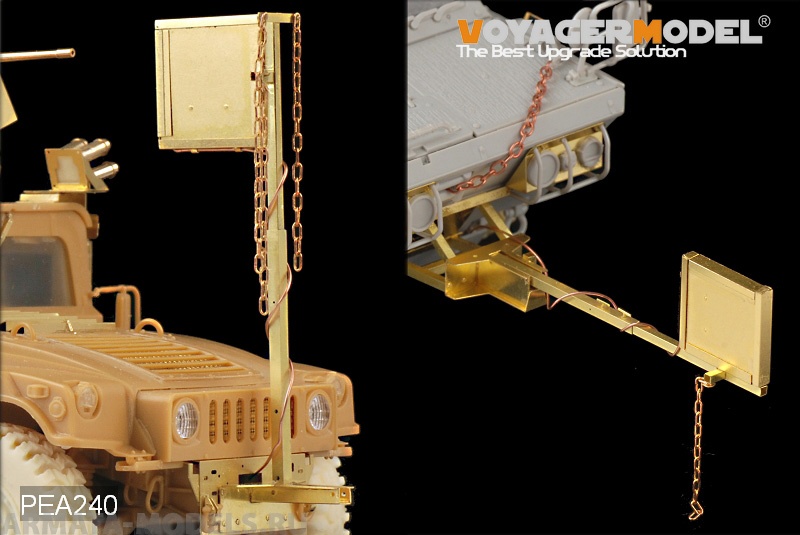 PEA240 Набор фототравления для 1/35 Modern USMC Rhino Anti IED Device (2 Sets) NEW