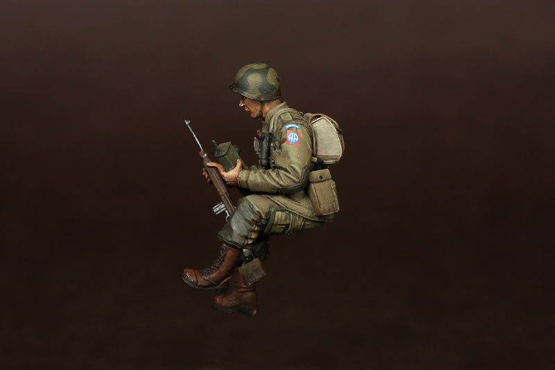 35115SOGA 1 Lieutenant  US Airborne Division. Normandy, 1944. SOGA Miniatures