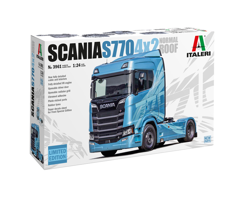 3961ИТ SCANIA 770 4x2 NORMAL ROOF Italeri