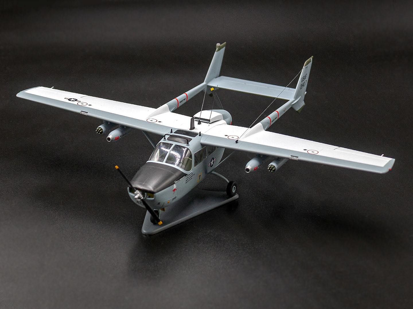 48290 Cessna O-2A Skymaster, Американский самолет-разведчик ICM