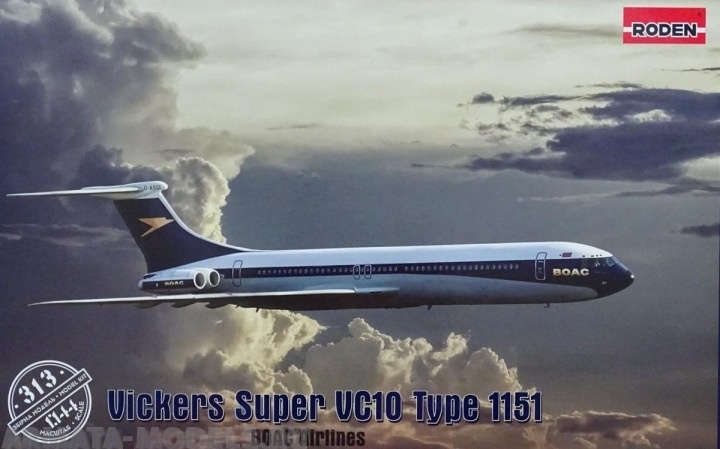 Rod313 Самолёт Vickers Super VC10 Type 1151 Roden