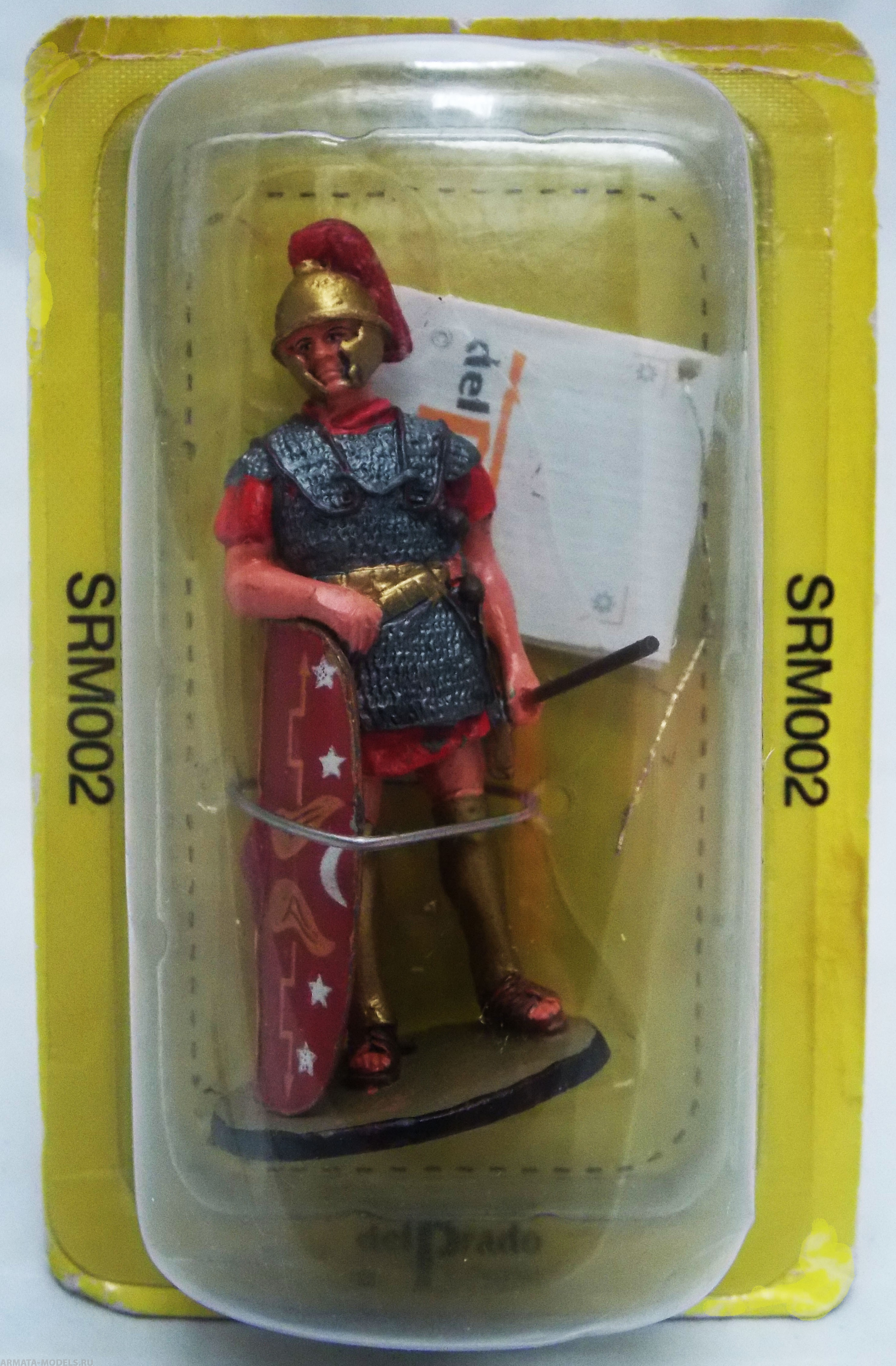 SRM002 Фигура Centurion of the Praetorian Guard, 1/32 Del Prado Del Prado