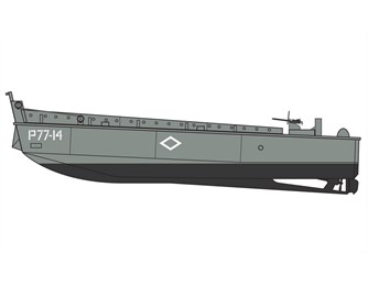 A02340 Сборная модель десантной лодки Higgins LCVP Airfix