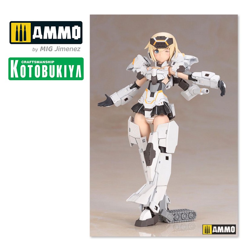 KTOFG032 Коллекционая сборная модель  FAGPM Kit Gourai-Kai White Ver. 14 cm KOTOBUKIYA