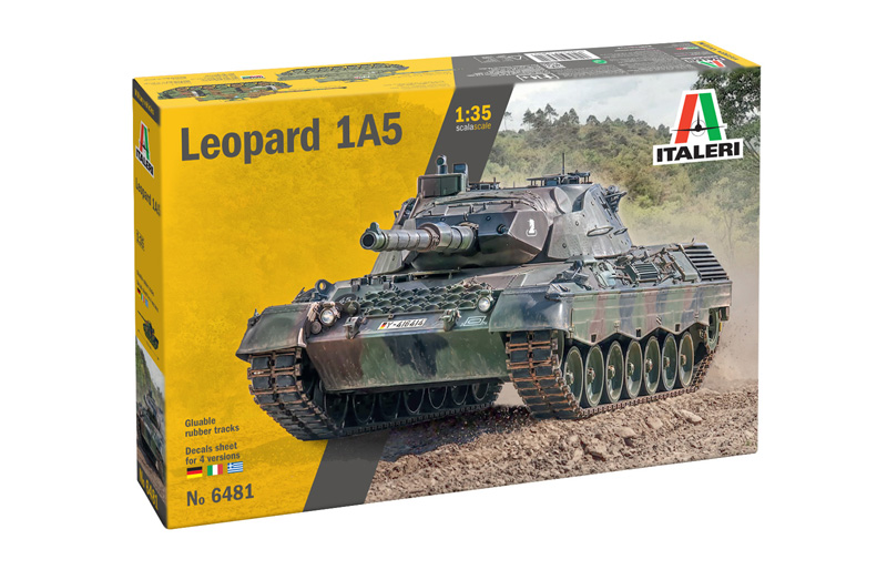 6481ИТ Танк Leopard 1A5 Italeri