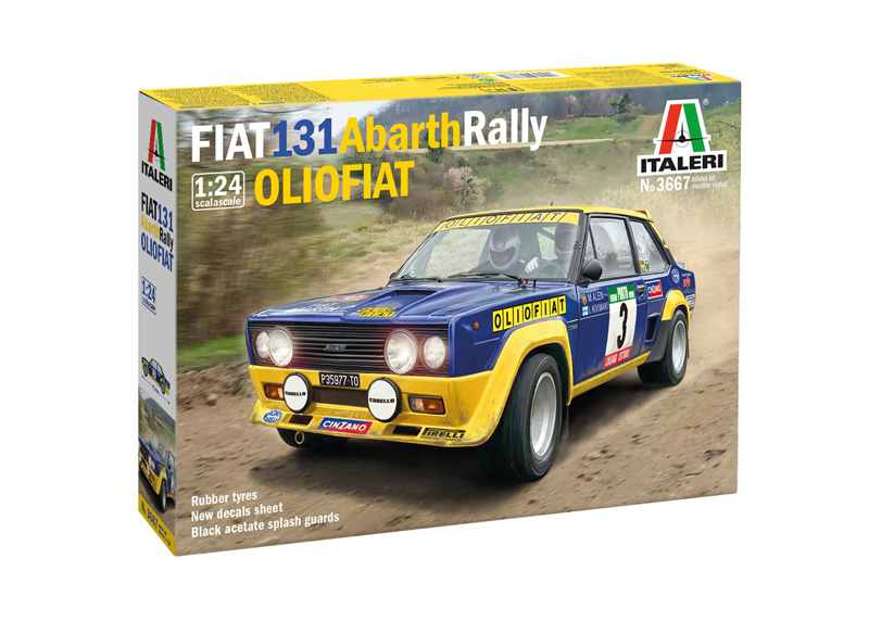 3667ИТ AUTO 131 ABARTH RALLY Italeri