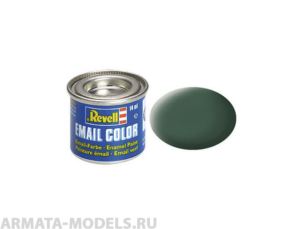 32139 Краска темно-зеленая матовая