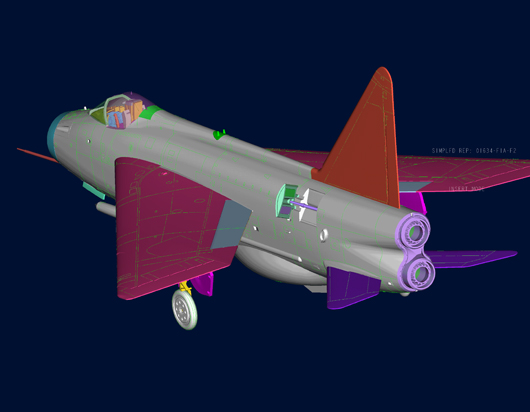 01634P BAC Lightning F.1A/F.2 Trumpeter
