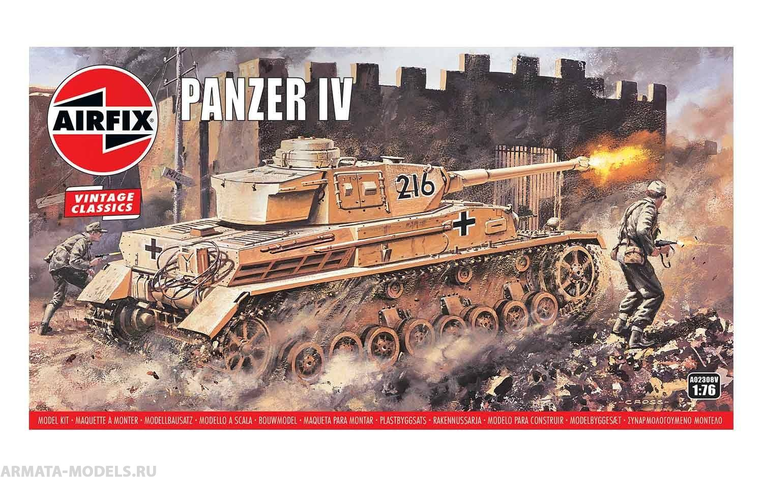 A02308V Танк Panzer IV Airfix