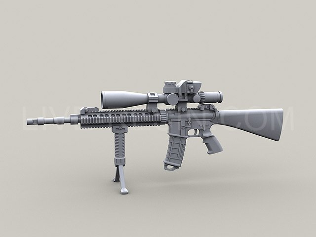 LRE35034 Винтовка сил специального назначения Mk 12 Mod 0/1 (SPR) ВМФ США/SOF