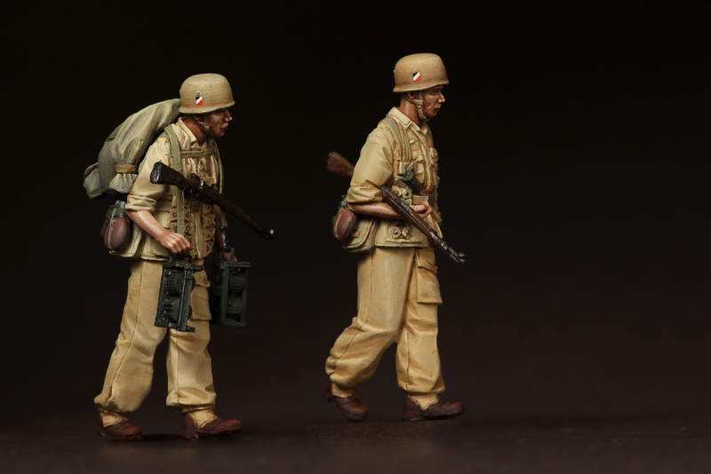 3611SOGA Fallschirmjager- Brigade Ramcke. El Alamein, August 1942. SOGA Miniatures