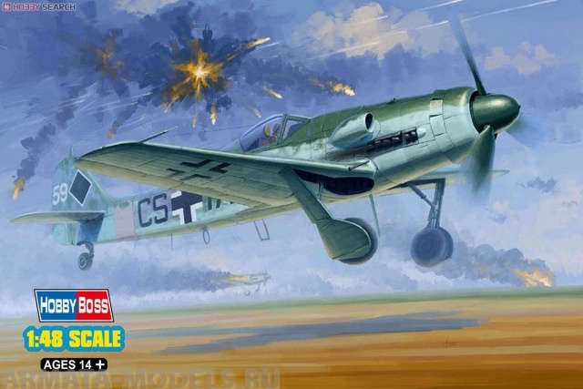81719 Cамолёт Focke-Wulf FW190D-12 Hobby Boss