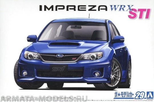 05834 Subaru Impreza WRX STI GRB '10 Aoshima