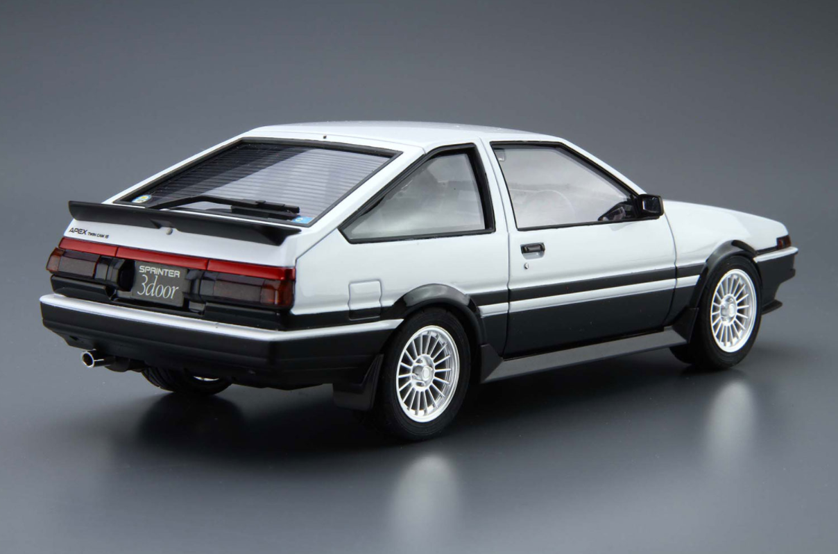 06141 Toyota Sprinter Trueno AE86 '85 Aoshima