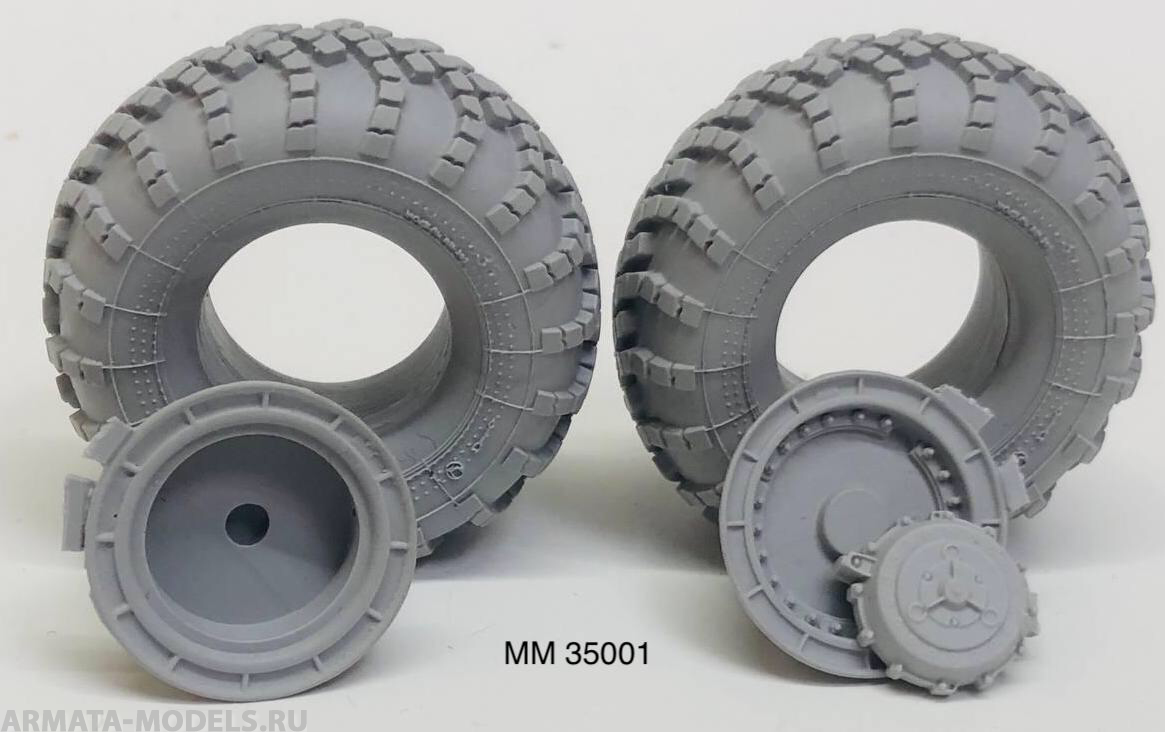mm35001 Колеса 8шт ВИ-203 с ран. ступицей МАЗ-543