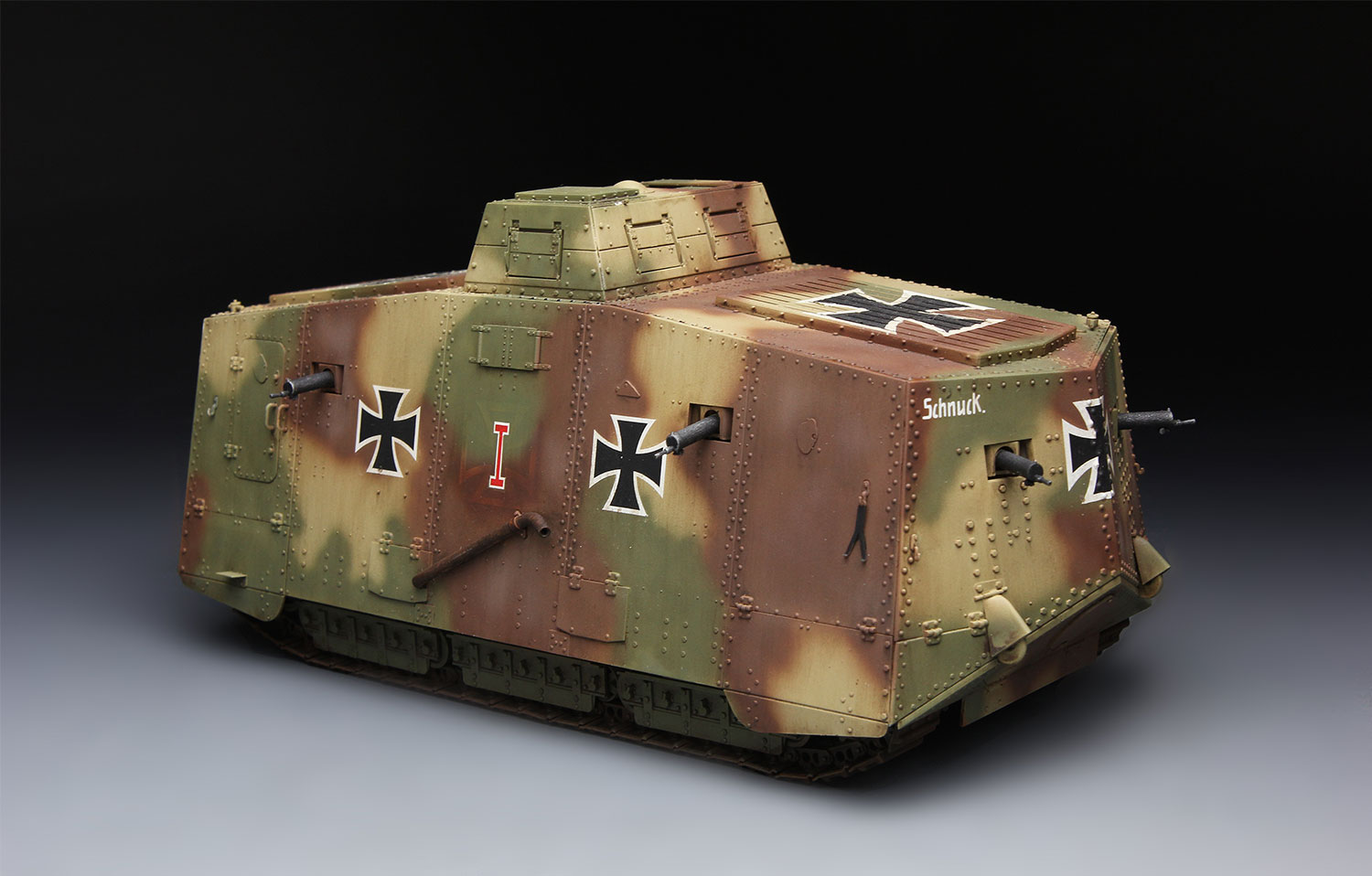TS-017 German A7V Tank (Krupp) Meng