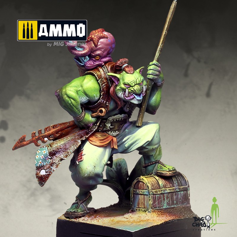 BCBS700018 Миниатюра Gurkhan the Fearless Hunter BIG CHILD