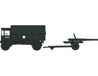 A01314V Грузовик с 5.5 дюймовой пушкой AEC Matador & 5.5inch Gun Airfix