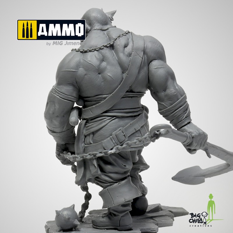 BCBS700011 Миниатюра Redghar the Black Orc BIG CHILD