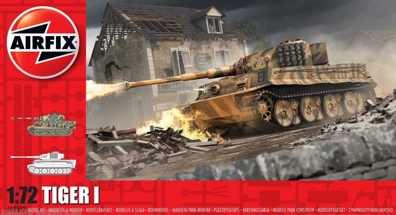 A02342 Сборная модель танка Tiger 1 Airfix