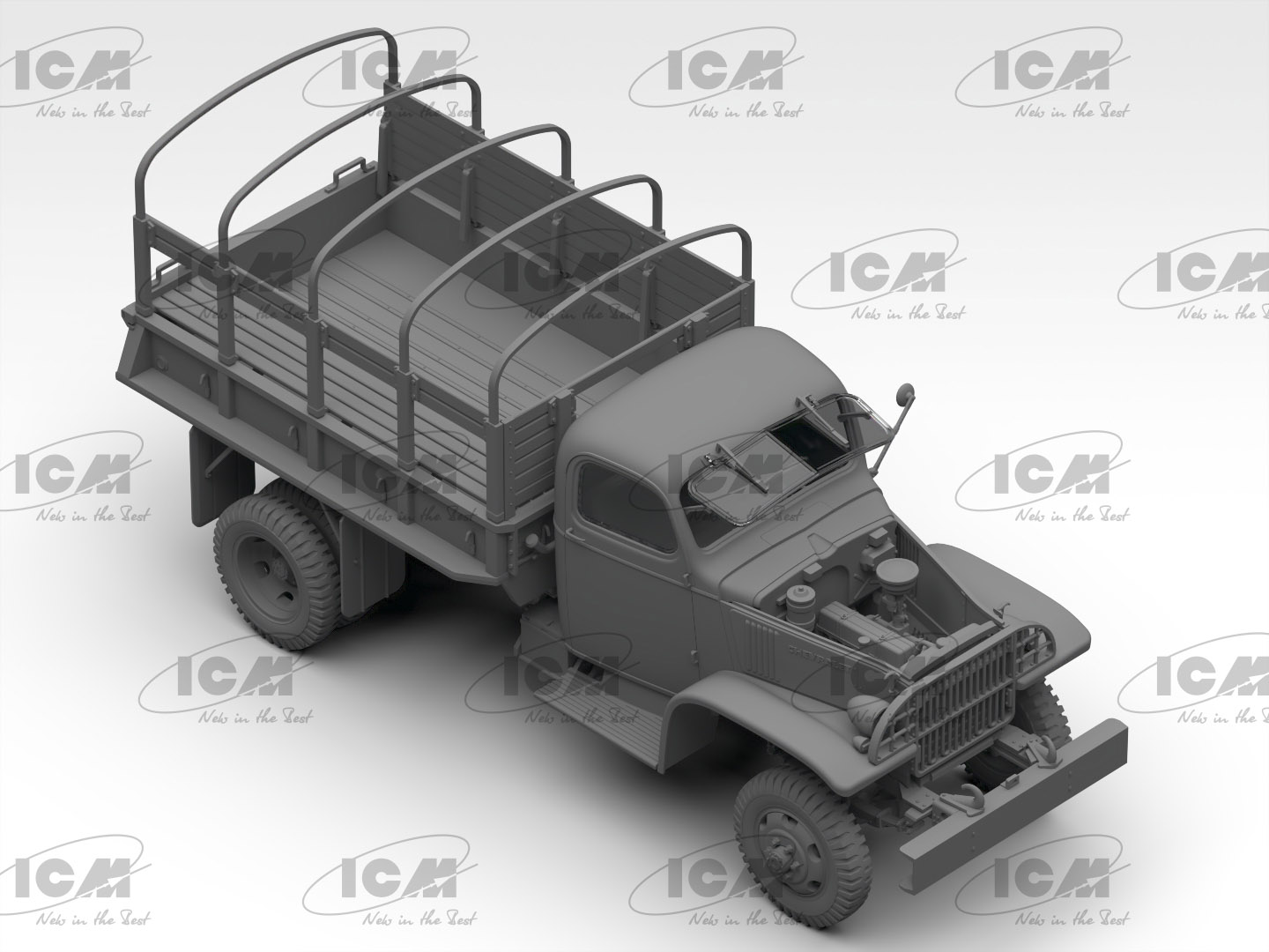 35593 G7107, Армейский грузовой автомобиль IIМВ ICM
