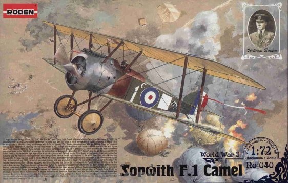 Rod040 Самолет SOPWITH F.1 CAMEL Roden