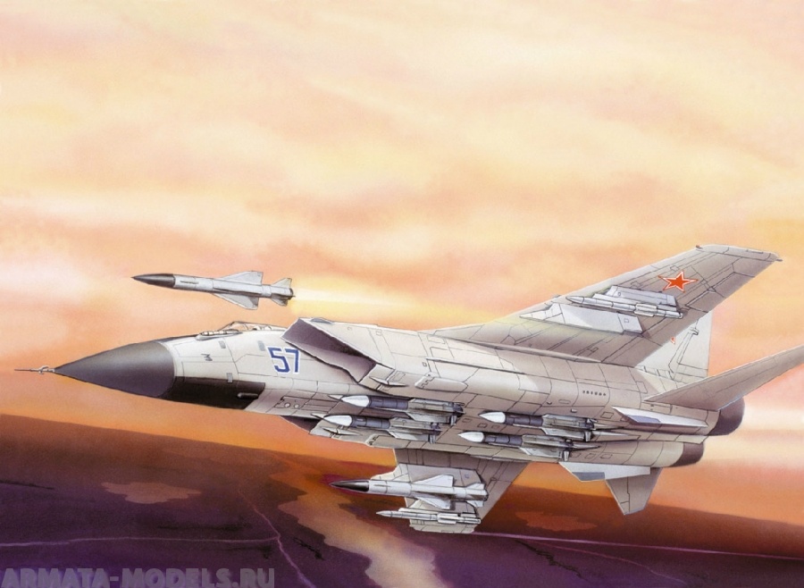 ЕЕ72116 МИГ-31БМ Истребитель-перехватчик Восточный экспресс