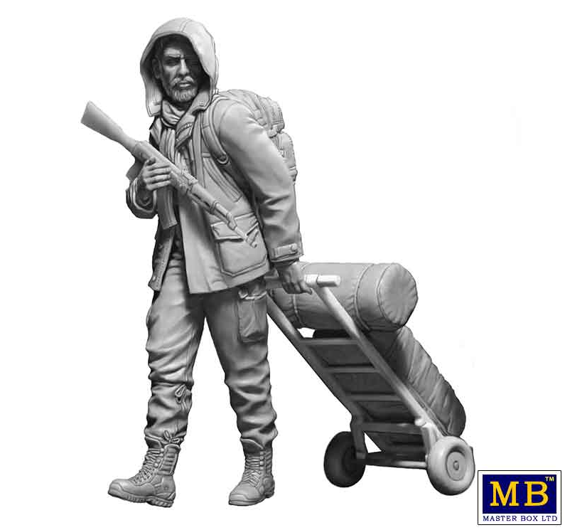 24086 Постапокалиптика. Последний мост. Набор 4. Вадим Master Box (MB)