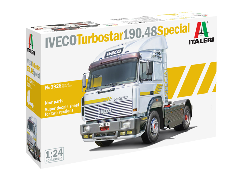 3926ИТ Грузовик IVECO TURBOSTAR 190.48 SPECIAL (10013160/170621/0366752, ИТАЛИЯ ) Italeri