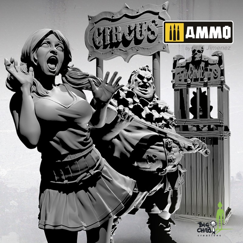 BCFO54004 Набор миниатюр Pack Freak Out Show (BCFO54001 + BCFO54002 + BCFO54003) BIG CHILD