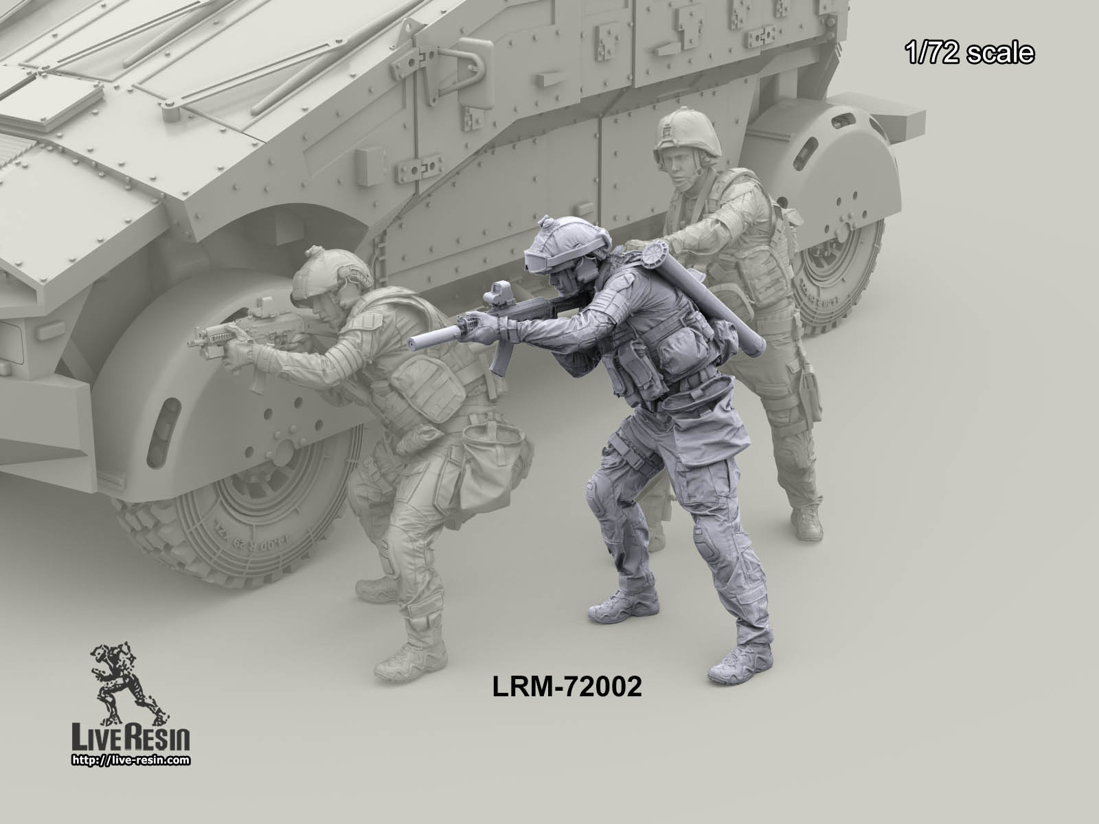 LRM72002 Фигура бойца ЦСН 2 Live Resin