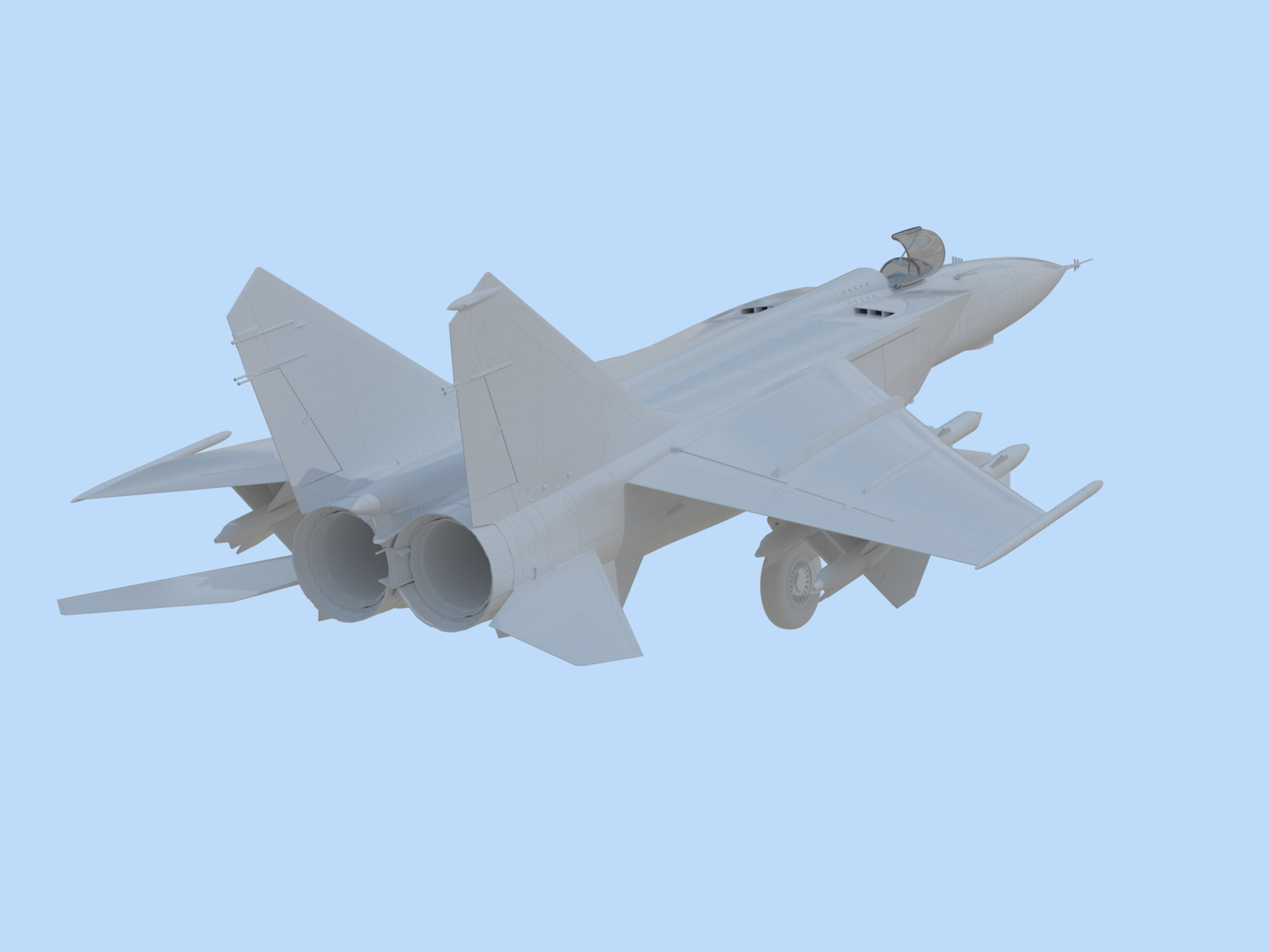 48903 МиГ-25ПД, Советский истребитель-перехватчик ICM