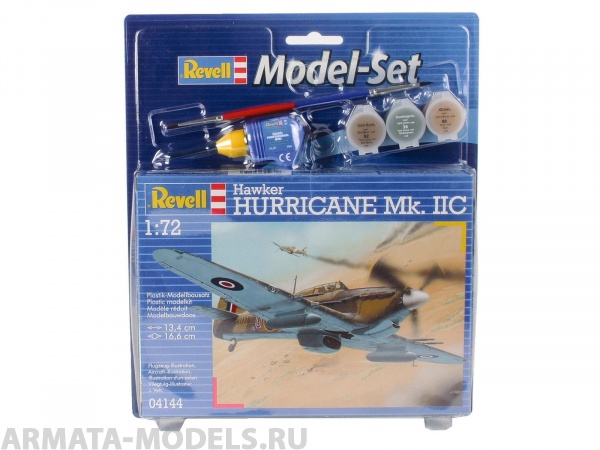 64144 Набор Самолет Hawker Hurricane Revell