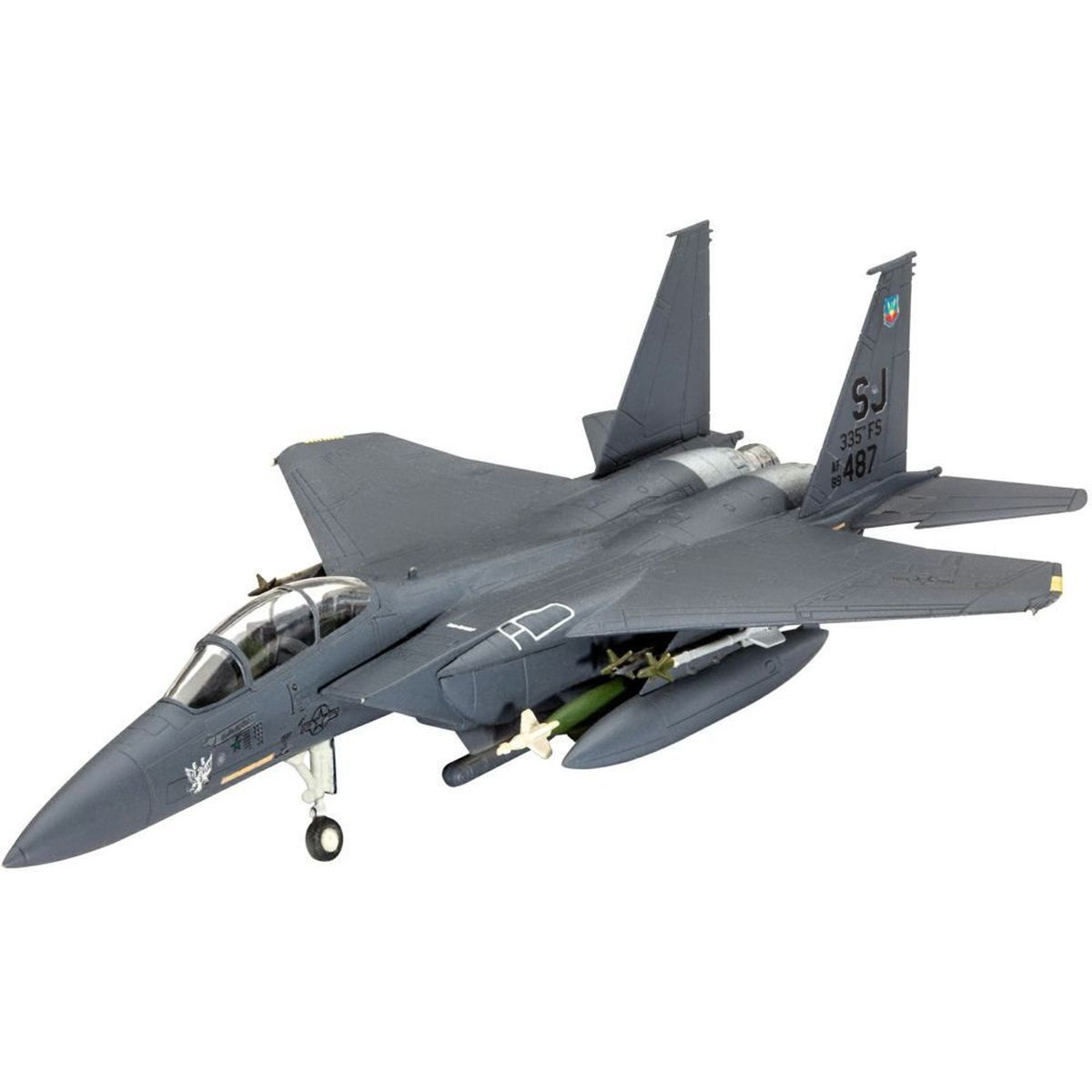03972 Самолет F-15E Strike Eagle & Bombs Revell