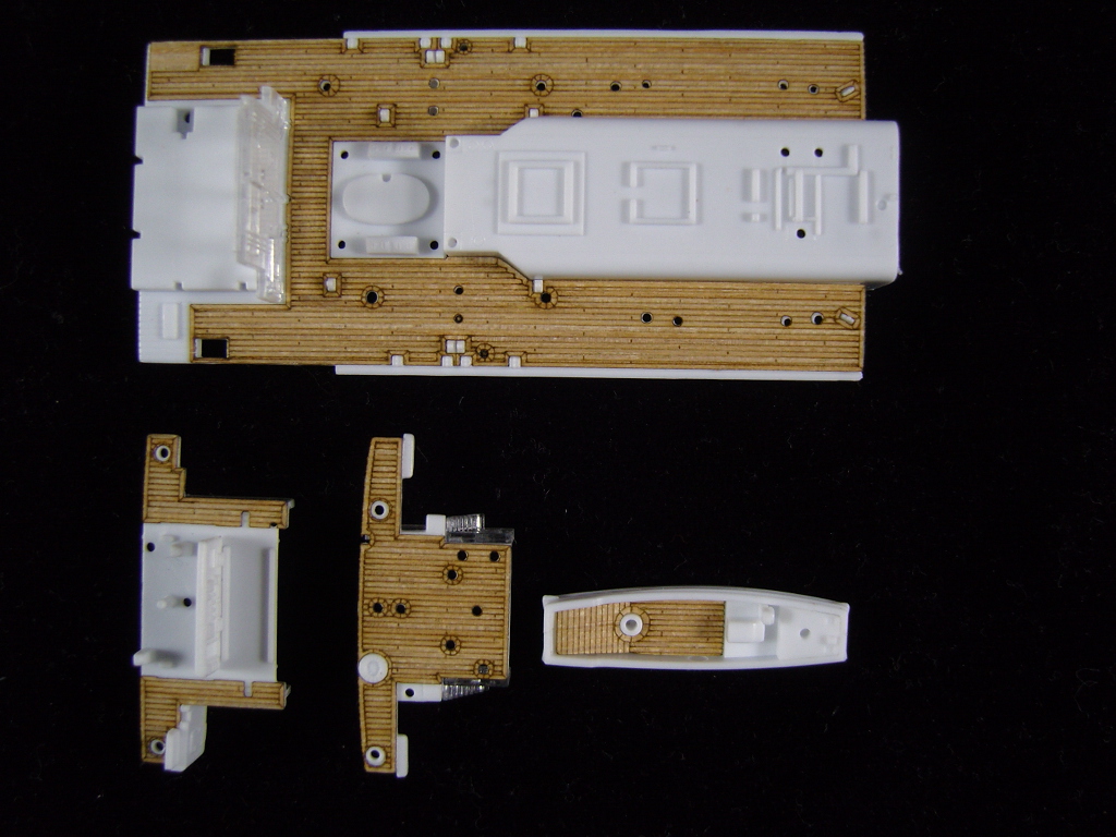 AW10058 Деревянная палуба для Antarctica Obsevation Ship SOYA(1st)