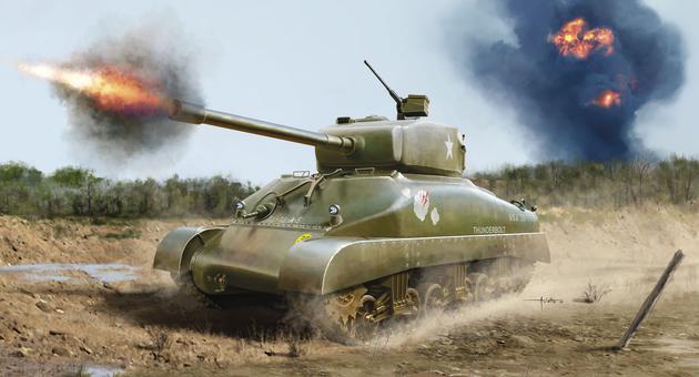 03196 Танк «Шерман» M4A1 Revell