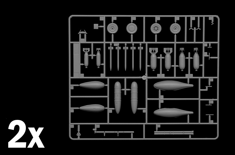 2835ИТ Самолет P-47D E.T.O. Italeri