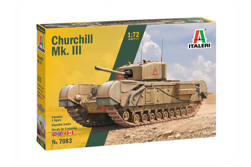 7083ИТ Танк Churchill Mk. III Italeri