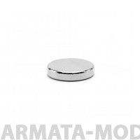 D005x01.5 Неодимовые магниты диск 5х1,5 мм до 0,25 кг (10 шт)