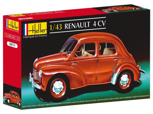 80174HL Автомобиль  Рено 4 CV (1:43)