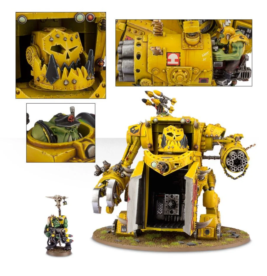 50-19GW Набор Орки. Горканавт (Ork Gorkanaut)