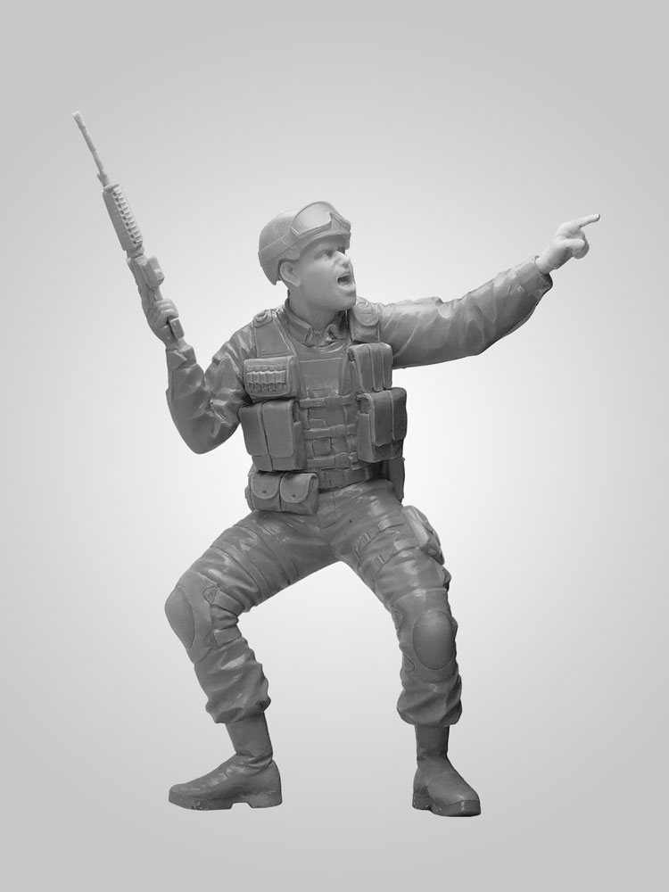 16103 Фигура, Боец подразделения «Дельта» (Могадишо, 1993 г.) ICM